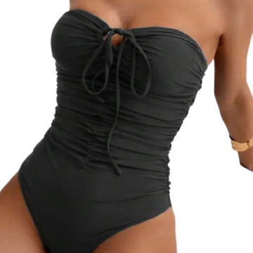 Elegant Strapless Halter Swimsuit - KOKOOSH