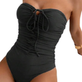 Elegant Strapless Halter Swimsuit - KOKOOSH