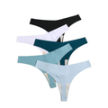5-Pack V-Waist Seamless Thongs - KOKOOSH