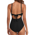 Cross Tie One-Piece Swimsuit - KOKOOSH