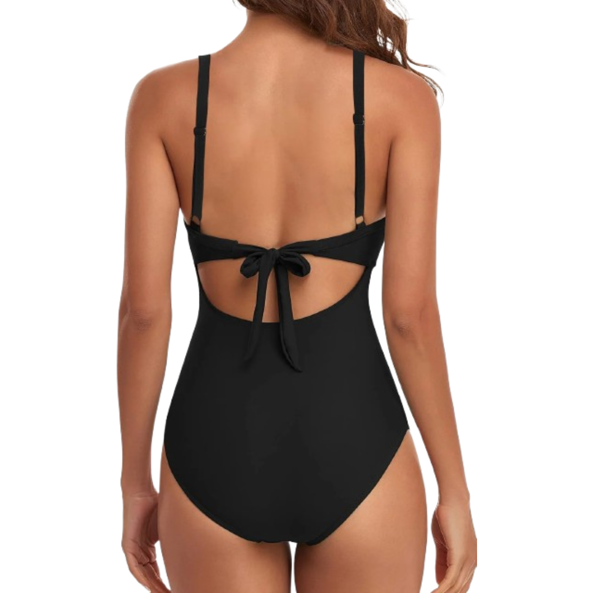 Cross Tie One-Piece Swimsuit - KOKOOSH