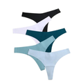 5-Pack V-Waist Seamless Thongs - KOKOOSH