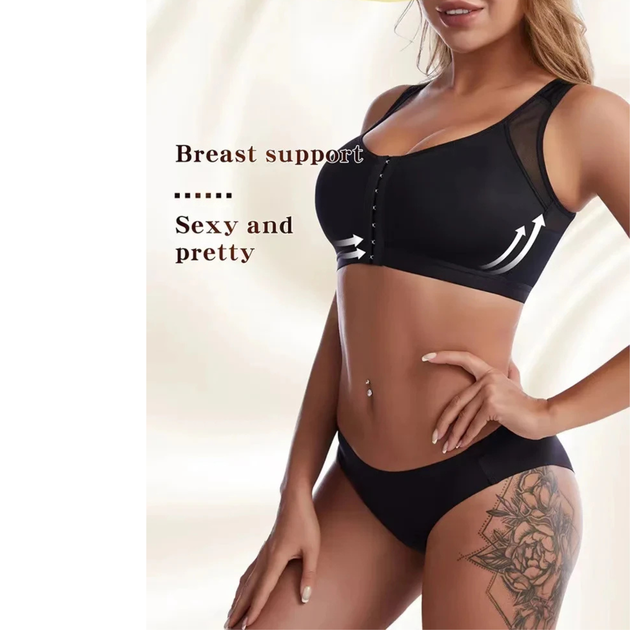 Cross-Back Lift Sports Bra - KOKOOSH