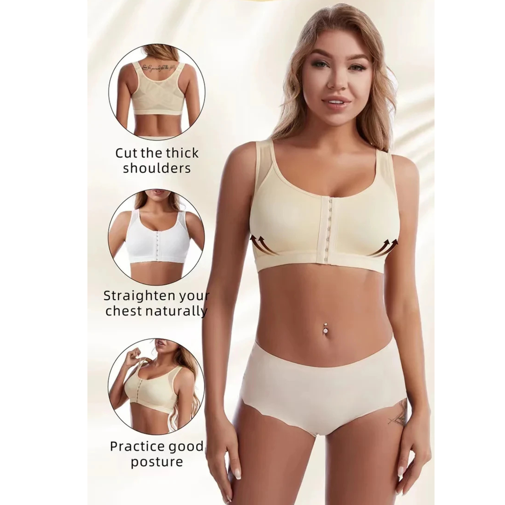 Cross-Back Lift Sports Bra - KOKOOSH