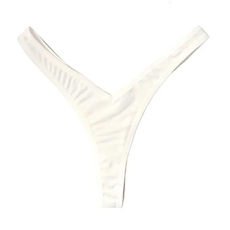 Elegant V-Waist Seamless Thong - KOKOOSH