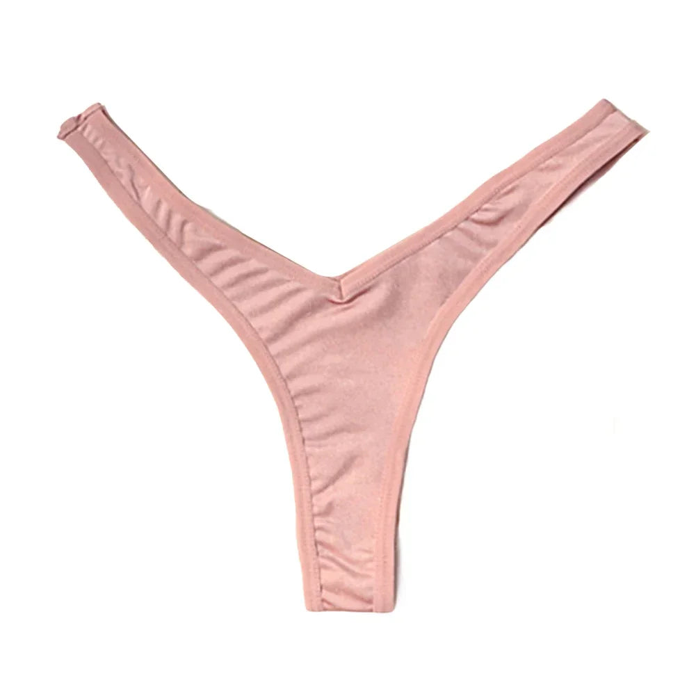 Elegant V-Waist Seamless Thong - KOKOOSH