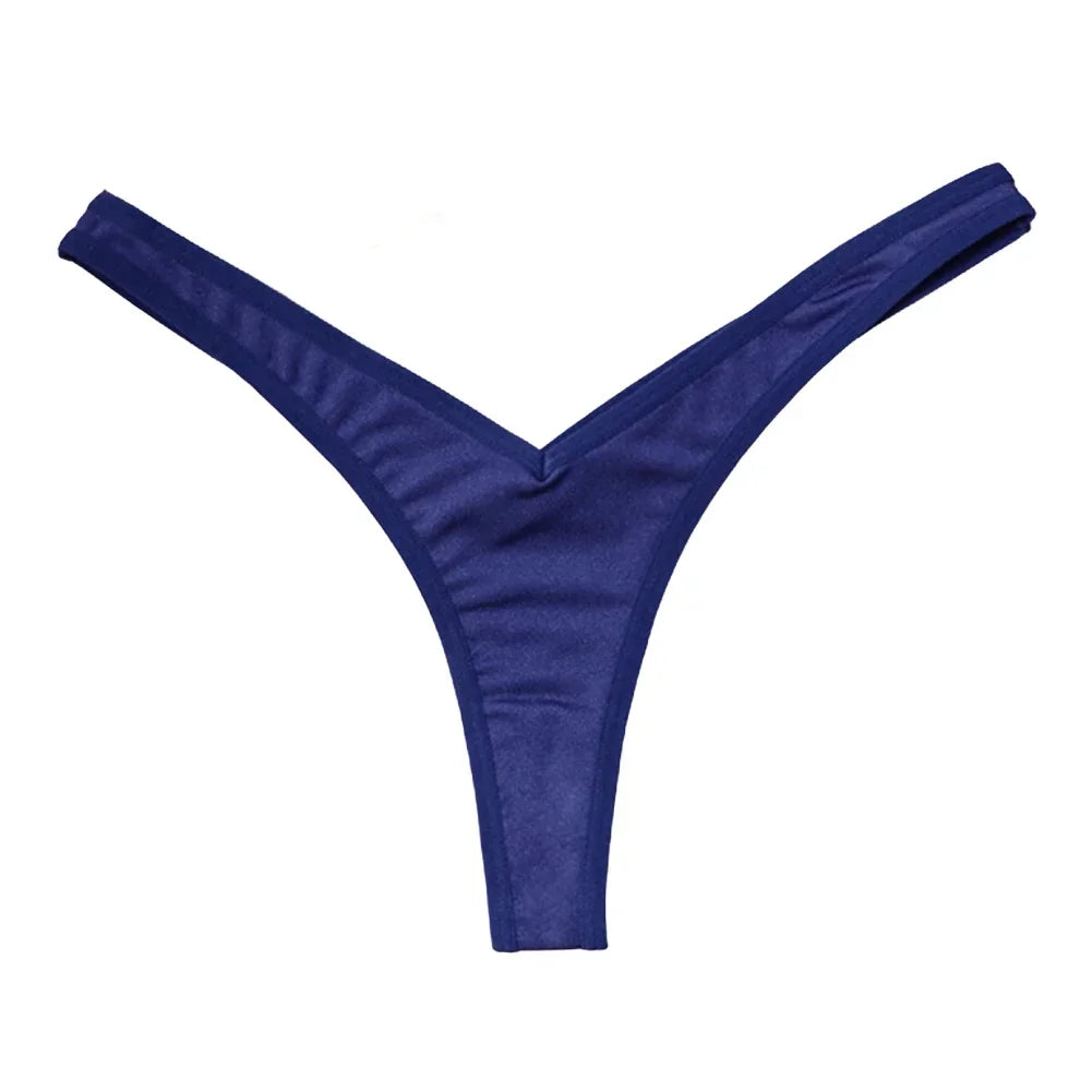 Elegant V-Waist Seamless Thong - KOKOOSH