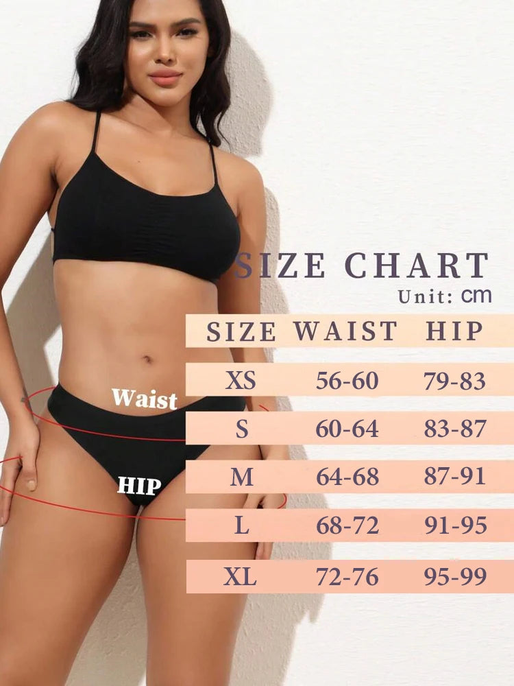 5-Pack V-Waist Seamless Thongs - KOKOOSH