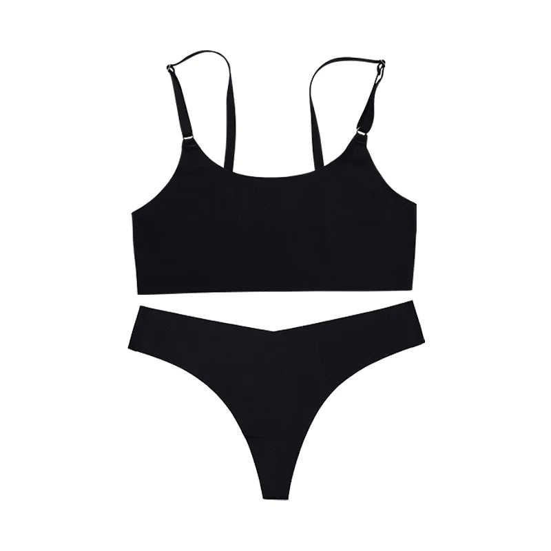 Seamless Ice Silk Bra Set - KOKOOSH